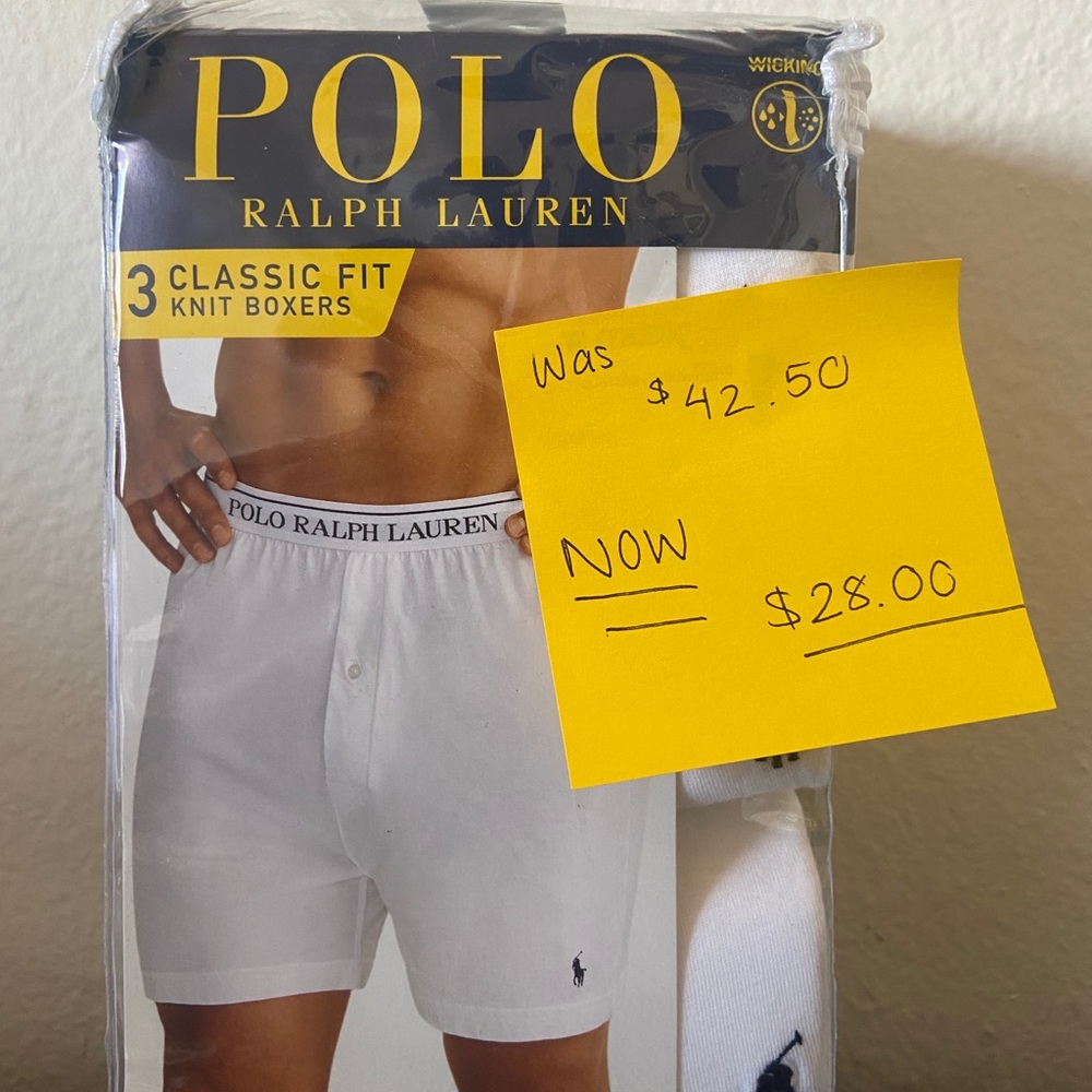 Men Polo Ralph Lauren 3PK-Classic Fit Knit Boxers